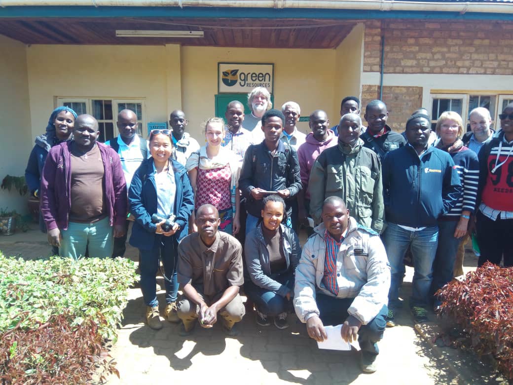 Wood Cluster Project Participants Visits Green Resource Ltd